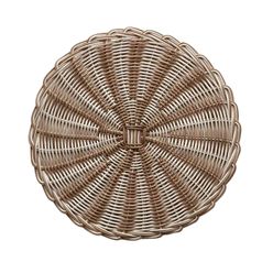 Sousplat A\CASA 38cm Rattan Isla