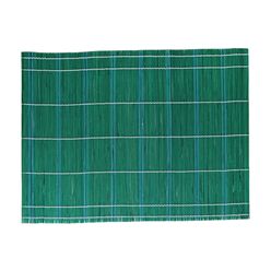 Lugar Americano A\CASA 40cm Bambu Verde e Azul