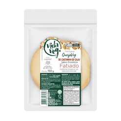 Queijo Provolone VIDA VEG Catanha de Caju Fatiado 150g