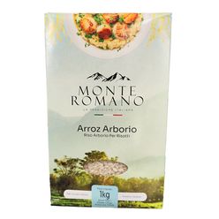 Arroz MONTE ROMANO Arborio 1kg