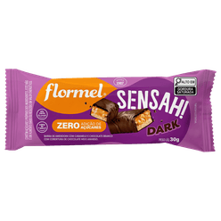 Chocolate FLORMEL Sensah Dark Zero Adição de Acúcares 30g