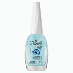 Esmalte COLORAMA Divertidamente 2 Chorando Purpurina 8ml