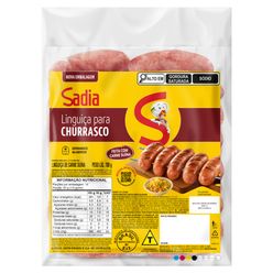 Linguiça Suína SADIA Churrasco Congelada 700g