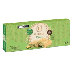 Chocolate HAOMA Pistache Sem Adição de Açúcares 250g Edição Limitada