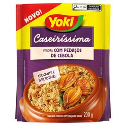 Farofa Pronta YOKI Caseiríssima Cebola 200g