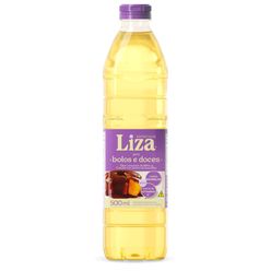 Óleo Composto LIZA Bolos e Doces Milho e Canola com Aroma de Baunilha 500ml