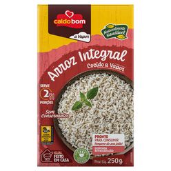 Arroz CALDO BOM Integral Cozido a Vapor 250g