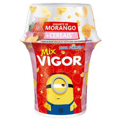 Iogurte VIGOR Mix Morango + Cereais 140g