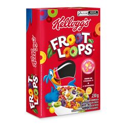 Cereal Froot Loops sabor de Frutas KELLOGG'S 230g