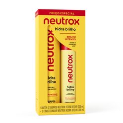 Shampoo NEUTROX Hidra Brilho 300ml + Condicionador 200ml Preço Especial