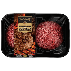 Hamburguer Bovino TOP QUALITY Costela ATM Resfriado 300g