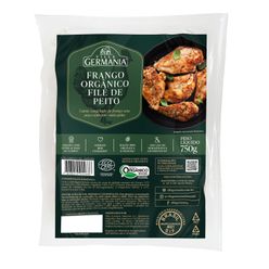 File de Peito Frango VILLA GERMANIA Orgânico Congelada 750g