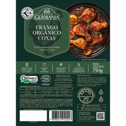 Coxa Frango VILLA GERMANIA Orgânico Congelado 750g