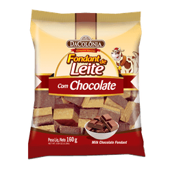 Rapadurinha DA COLÔNIA Leite com Chocolate 160g