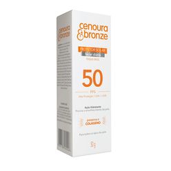 Protetor Facial CENOURA e BRONZE FPS50 50g