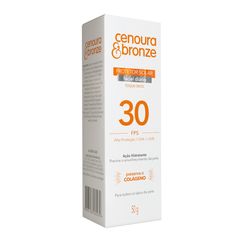 Protetor Facial CENOURA e BRONZE FPS30 50g