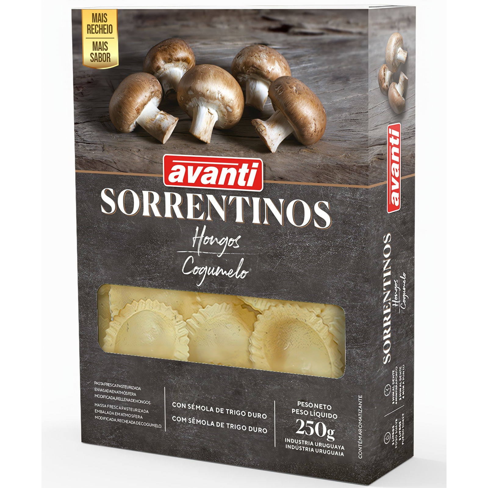 Sorrentino AVANTI Cogumelos Resfriado 250g
