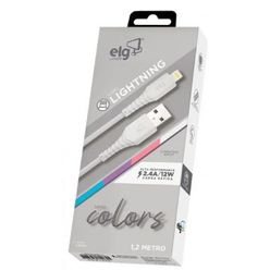 Cabo 8 pinos 2.4A ELG Lightning L812W