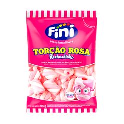 Marshmallow FINI Torção Rosa Recheadinho 200g