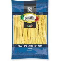 Massa D´ITÁLIA Caseira com Ovos Fettuccine 400g