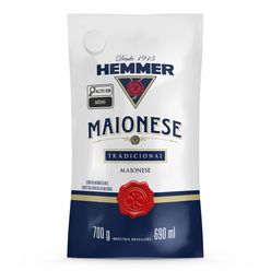 Maionese HEMMER Tradicional Sachet 700g