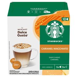 Café STARBUCKS Caramel Macchiato com 10 Cápsulas 106.5g