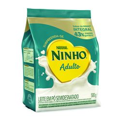 Leite NINHO Adulto Semidesnatado Sachê 500g