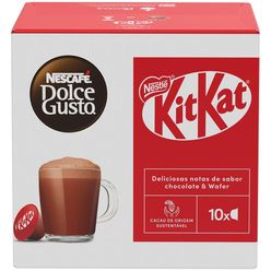 Achocolatado em Cápsula NESCAFÉ Dolce Gusto Kit Kat com 10 Cápsulas 170g