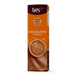 Capsula Chocolatto Caramello 3 CORAÇÕES 10 unid