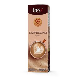 Capsula TRES Cappuccino Avela 3 Corações 10 unid