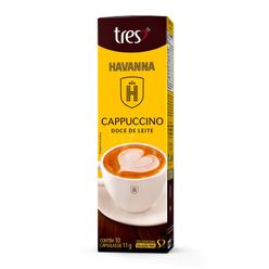 Capsula TRES Cappuccino Doce De Leite 3 Corações 10 unid