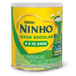 Leite em pó NINHO Semidesnatado Idade Escolar 380g