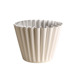 Cachepot A\CASA 14x18 Metal Branco