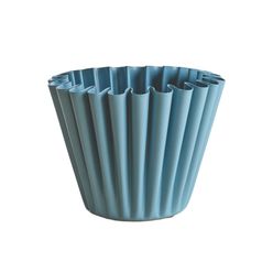 Cachepot A\CASA 14x18 Metal Azul