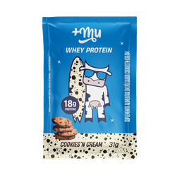 Whey Protein +MU Cookies´N Cream 31g