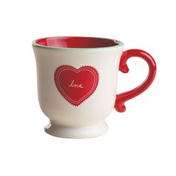 Caneca Love Cerâmica 385ml - A\CASA