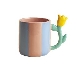 Caneca A\CASA Bloomy Cerâmica 397ml