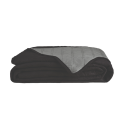 Colcha King Microfibra Ultra Preto - A\CASA