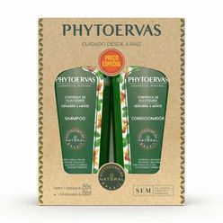 Kit Shampoo E Condicionador Phytoervas Controle De Oleosidade 250ml