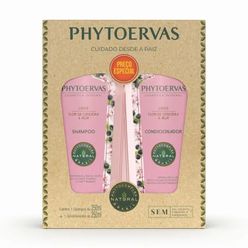 Kit Shampoo E Condicionador Phytoervas Lisos 250ml