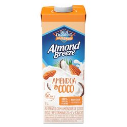 Bebida a Base de Amêndoa ALMOND BREEZE Amêndoa e Coco 1l