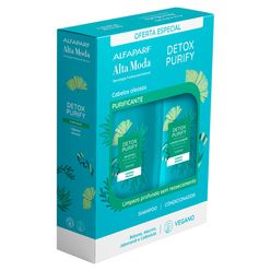 Kit Shampoo e Condicionador ALTAMODA Detox Purify 300ml