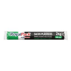 Embalagem Para Freezer Royalpack 2kg Com 100 Unidades