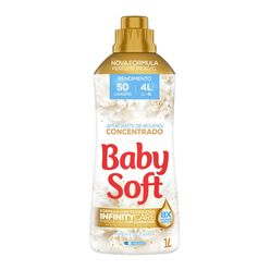 Amaciante de Roupas Concentrado BABY SOFT Pureza e Delicadeza 1l