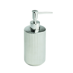 Porta Sabonete Líquido Cerâmica Silver - A\CASA