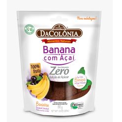 Barrinha DA COLÔNIA Banana com Açaí Zero Açùcares e Vegano