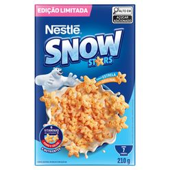 Cereal NESTLE Snow Stars 210g Edição Limitada