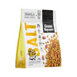 Granola GRANO SQUARE Premium Vegana Cúrcuma e Gengibre Sem Glúten e sem Lactose 200g