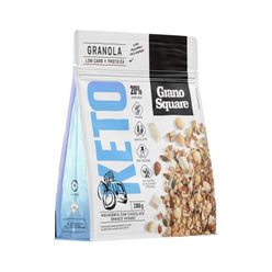 Granola GRANO SQUARE Keto Macadâmia com Chocolate Branco Vegano,Sem Glúten e sem Lactose 200g