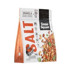 Granola GRANO SQUARE Salt Tomate Defumado com Manjericão Vegana,Sem Glúten e sem Lactose 200g